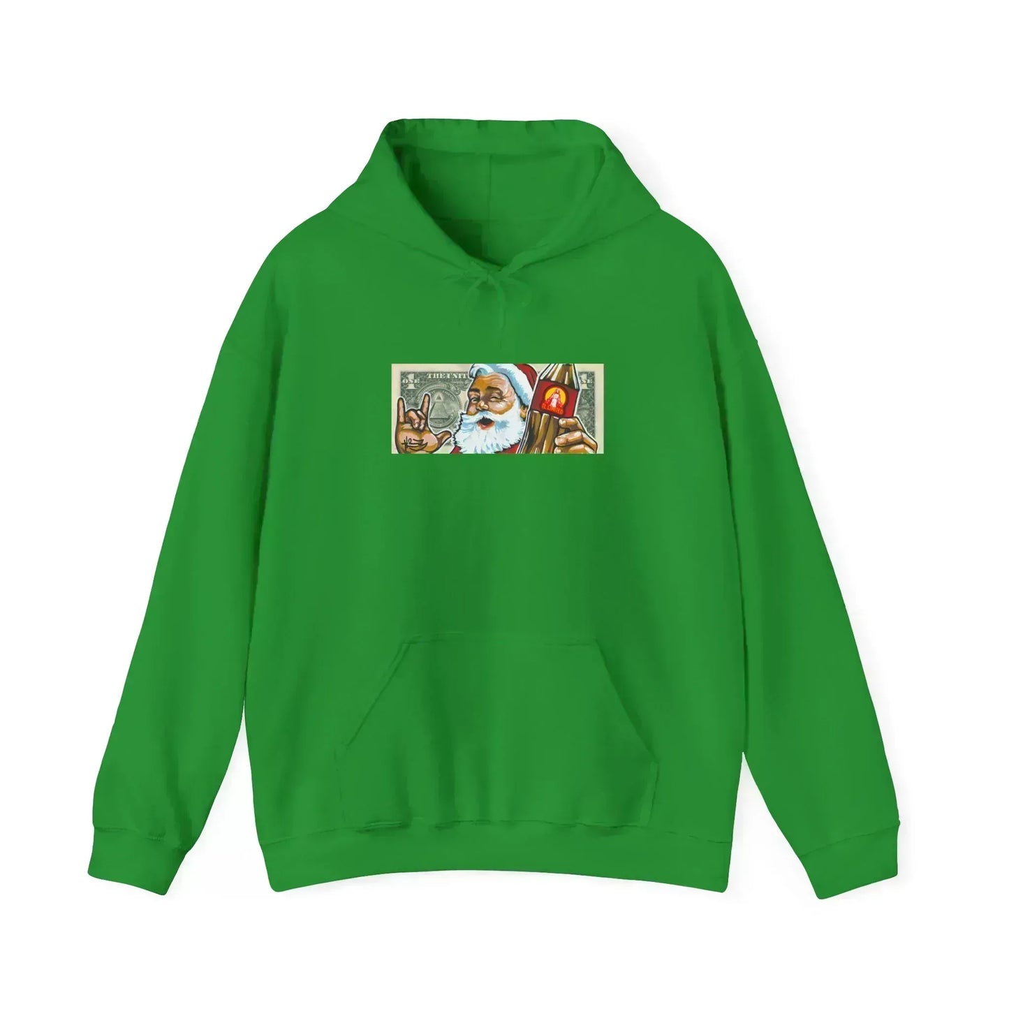"SANTA DOLLAR BILL" Hoodie - L0OT