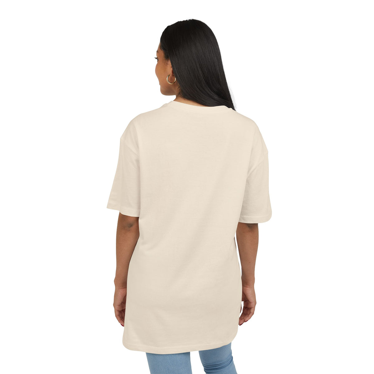 Raccoon Mascot Oversized Tee — Playful Cartoon Animal Graphic