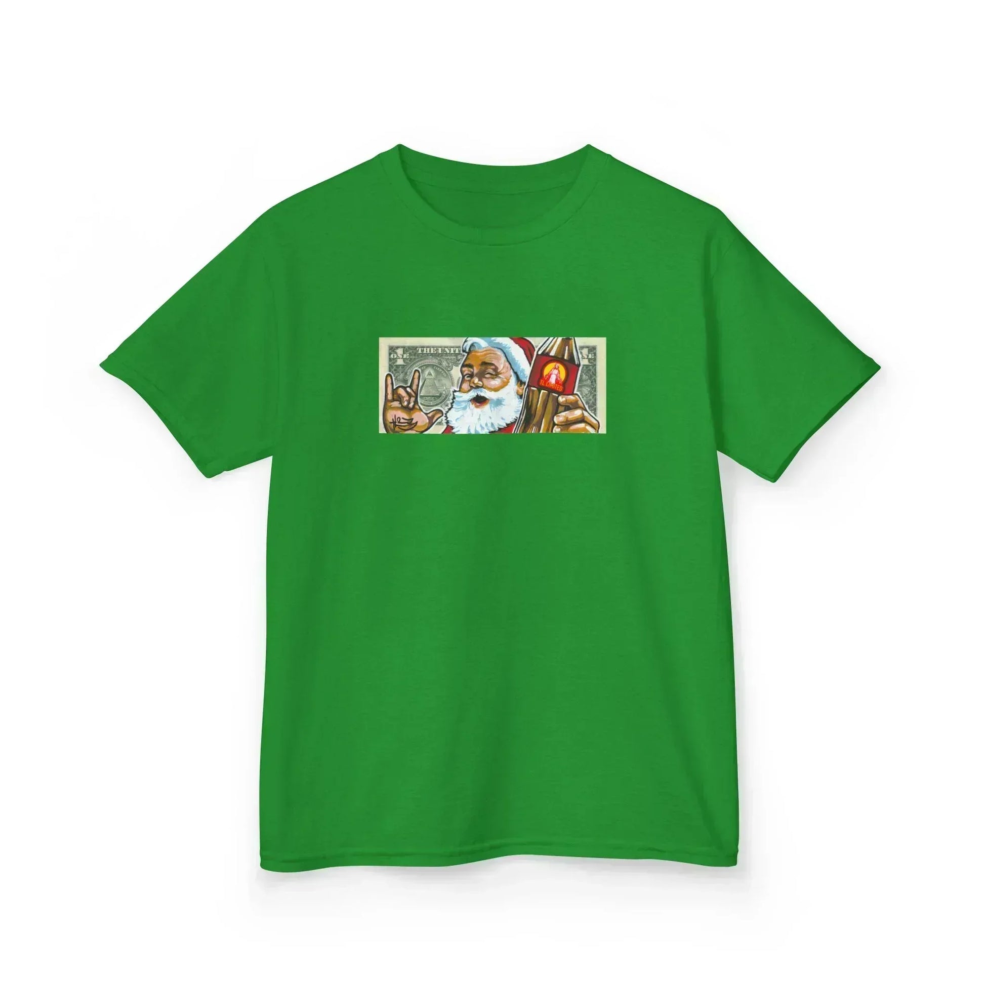 "SANTA DOLLAR" Kids T-Shirt - L0OT