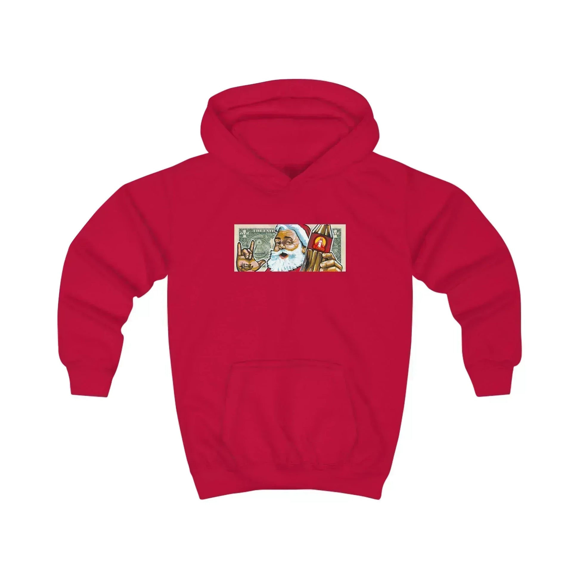 "SANTA DOLLAR" Kids Hoodie - L0OT