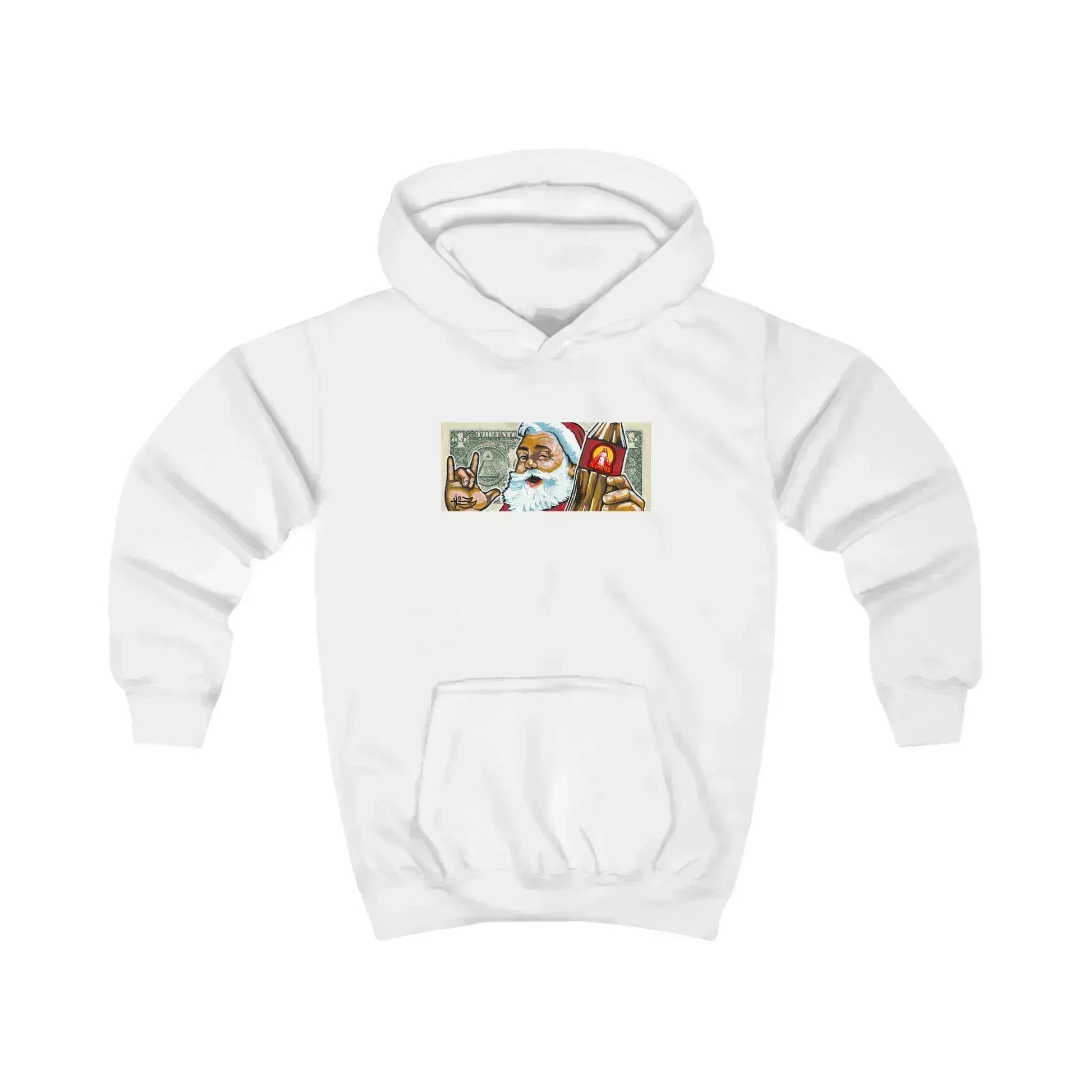 "SANTA DOLLAR" Kids Hoodie - L0OT